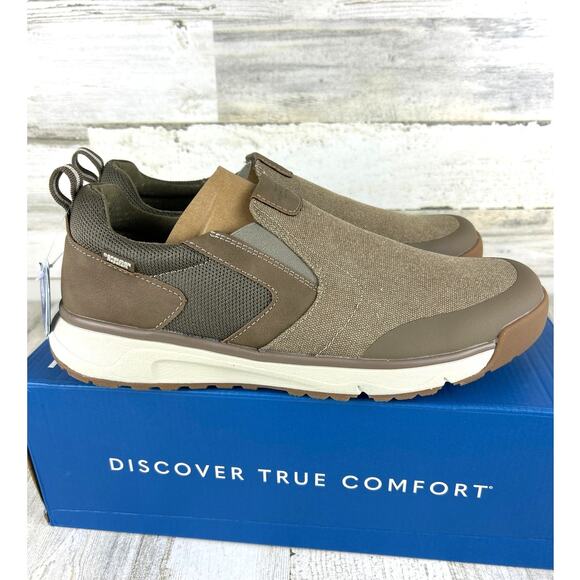 Nunn Bush Men’s 10M Sedona Tan Moc Toe Slip-On Casual Shoes NEW - Picture 3 of 8